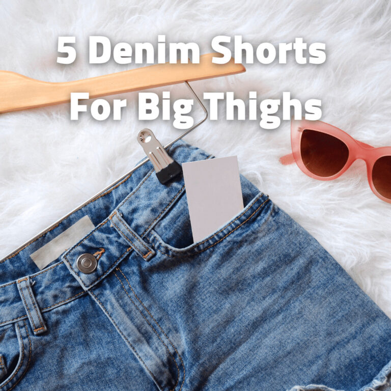 The Best Denim Shorts for Big Thighs BellyNestor